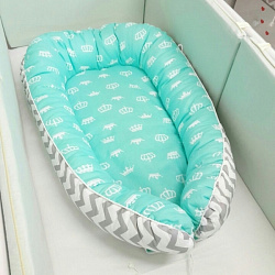 Гнёздышко для малыша ByTwinz "Babynest" Гнёздышко для малыша ByTwinz "Babynest"