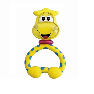 61412 Погремушка с прорезывателем Chicco "Жираф"