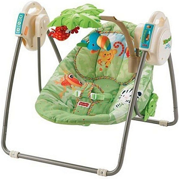 FP M6710 Люлька-колыбелька Fisher Price Тропический Лес
