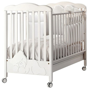 Кроватка детская Baby Expert Coccolo Lux (со стразами)