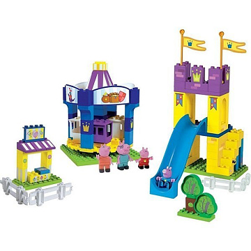 Конструктор Smoby Парк Развлечений Peppa Pig, 126 деталей, 4/4 арт. 57080