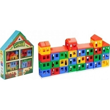 Конструктор Pilsan Mini Town 40 деталей, 03-101