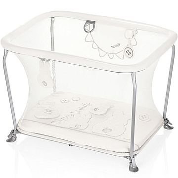 580/501 Детский манеж Brevi Soft Play White Rabbit/Bianconiglio
