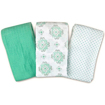 Набор из 3-х пеленок Summer Infant Muslin