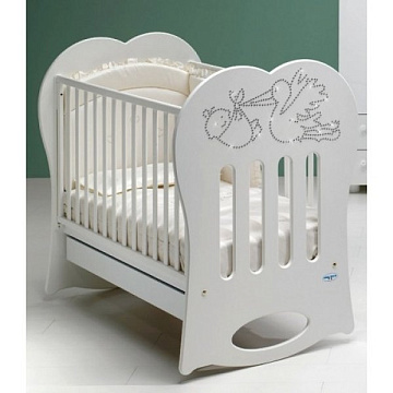 Детская кроватка Baby Italia Crystal качалка