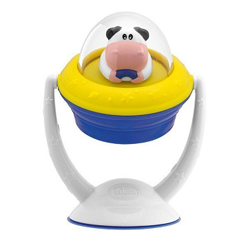 70071 Игрушка развивающая Chicco Корова в космическом корабле
