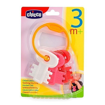63216 Chicco Игрушка развивающая Цветные ключи