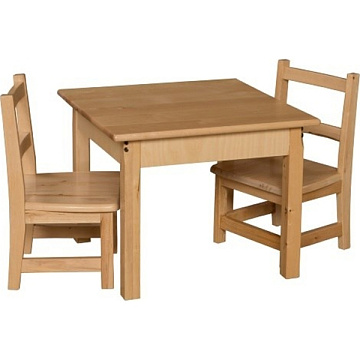 Детский столик с 2 стульчиками Leroys Wood